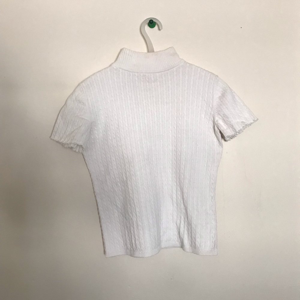 90s vintage turtle neck knit top - Picture 8 of 9
